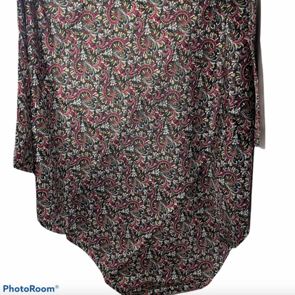 Wyoming Traders Wild Rag Frontier Calico Black Silk Western Scarf - 34.5" - Picture 2 of 2